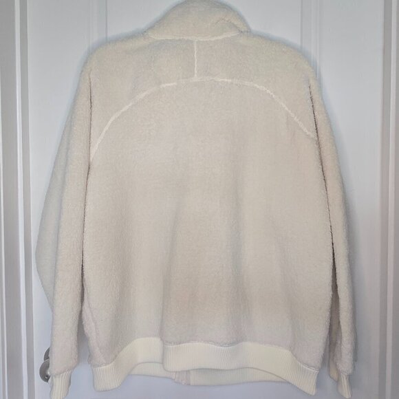 NWT Athleta Tugga Jacket - XL Cream - Picture 4 of 8